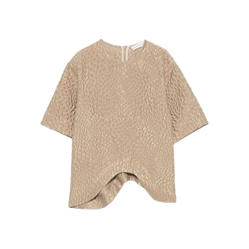 Niccolò Pasqualetti Neutrals Tops - Blouses Women